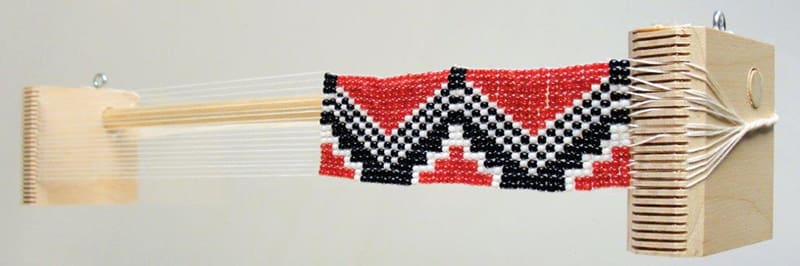 Bead Wrapped Pen Native American Design