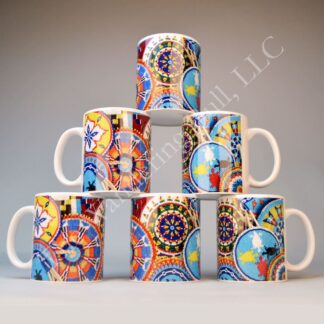 Mug - Rosette Beadwork all