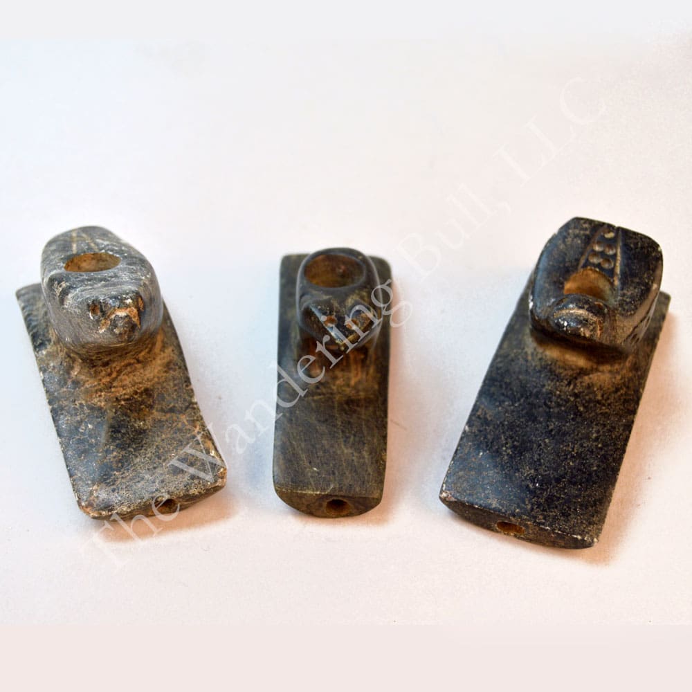 Pipes – Reproduction Soapstone Set of 3