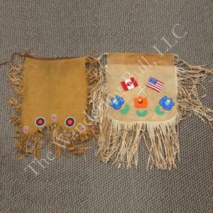 Apron Set Cree Style Moosehide Front