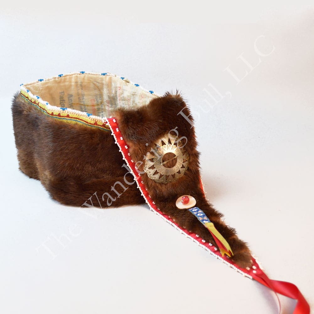 Turban Otter Fur with Drop all