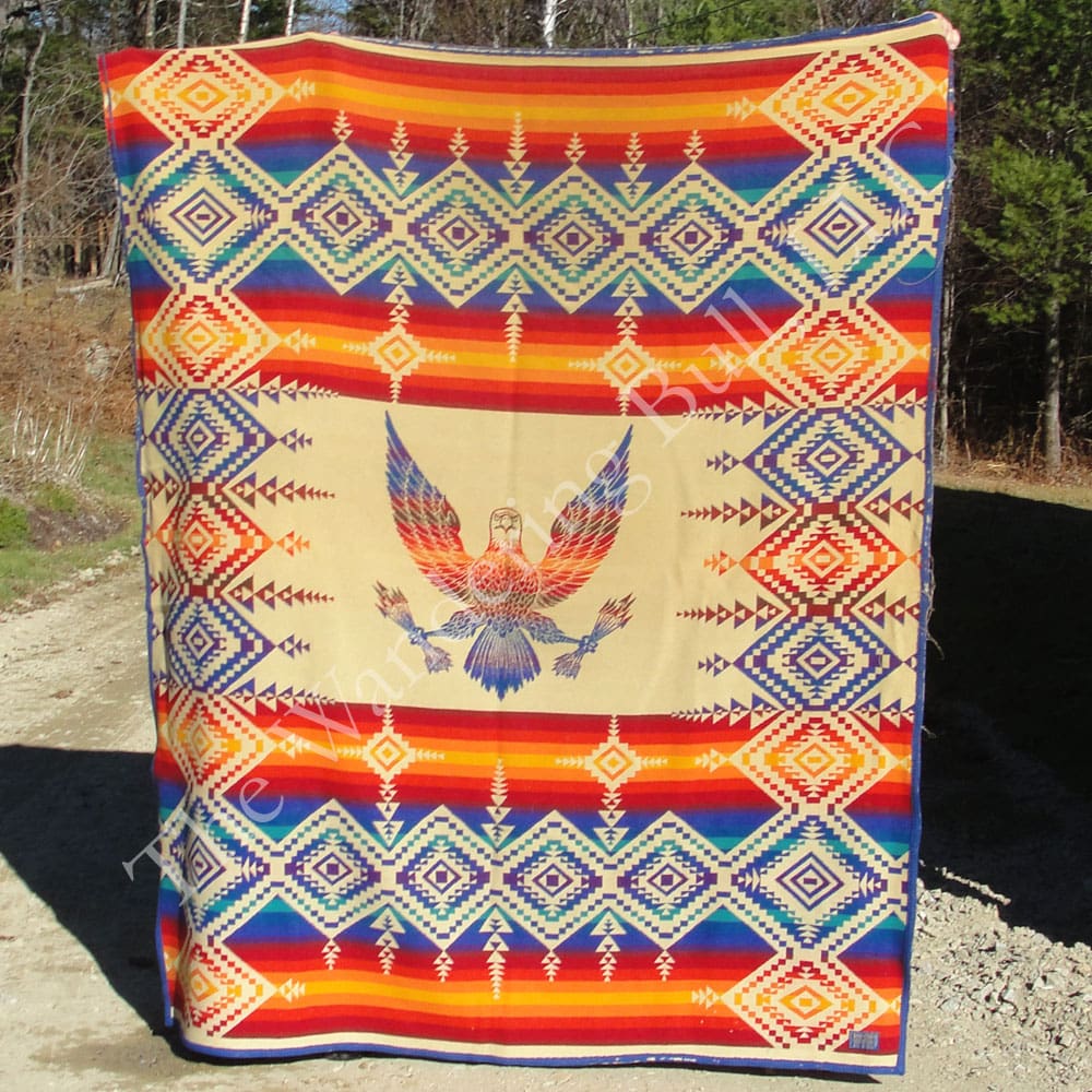 Blanket Pendleton Eagle Design front