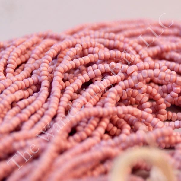 13/0 Italian Cheyenne Pink Cut Seed Beads – Limited Quantities