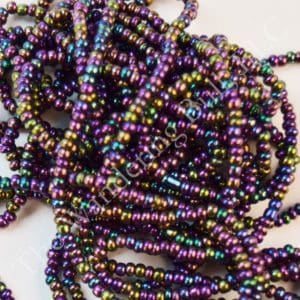 10/0 Metallic Purple Seed Beads