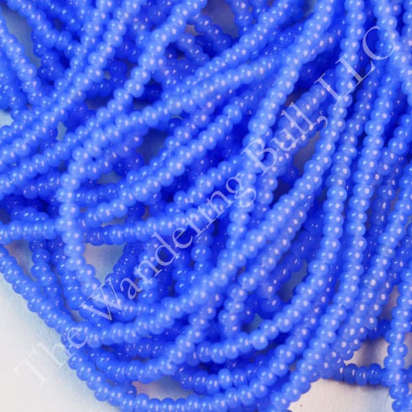 11/0 Trans Periwinkle Seed Beads – Limited Quantities