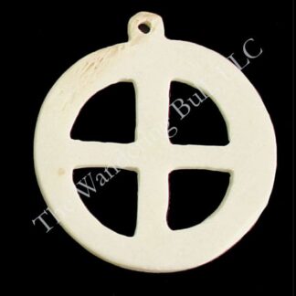 Cutout Bone Pendant