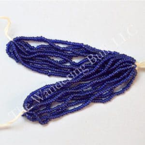 Antique 13/0 Cobalt Blue Seed Beads