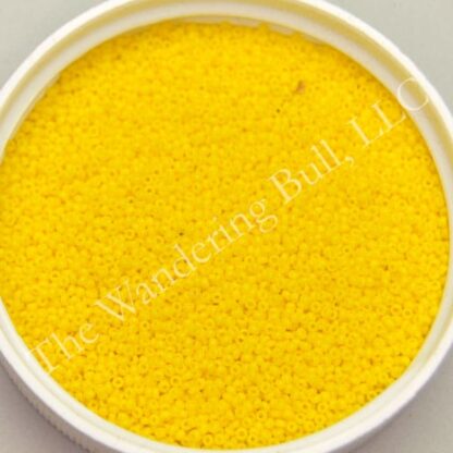 14/0 Yellow Seed Beads