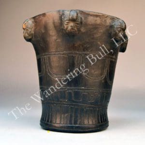 Pottery Antique Figural Cup