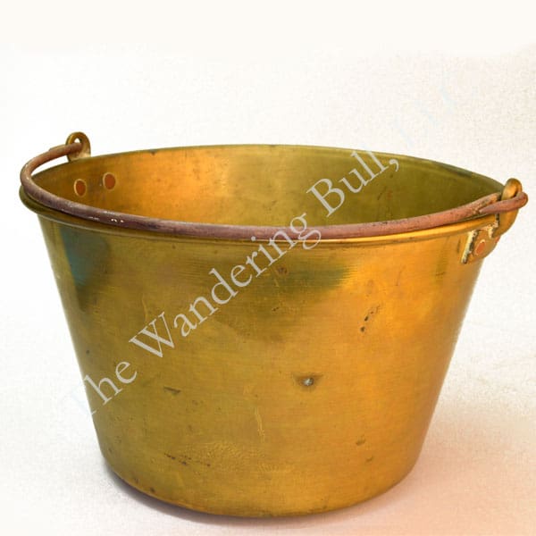 Bucket Antique Brass H.W. Hayden