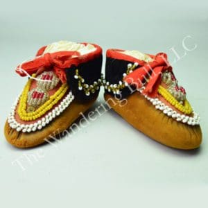 Moccasins Beaded Iroquois Infant