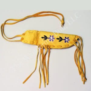 Knife Sheath Floral Quillwork