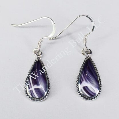 Wampum Teardrop Earrings