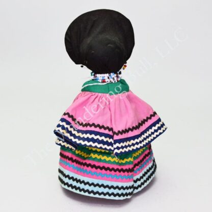 Doll Vintage Seminole Woman back