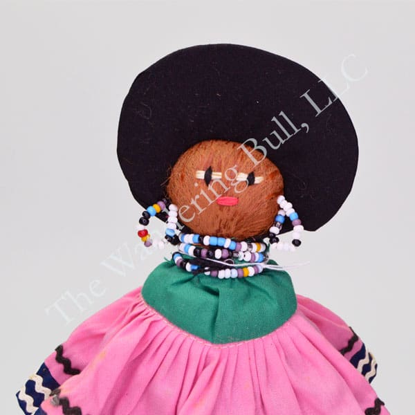 Doll Vintage Seminole Woman face
