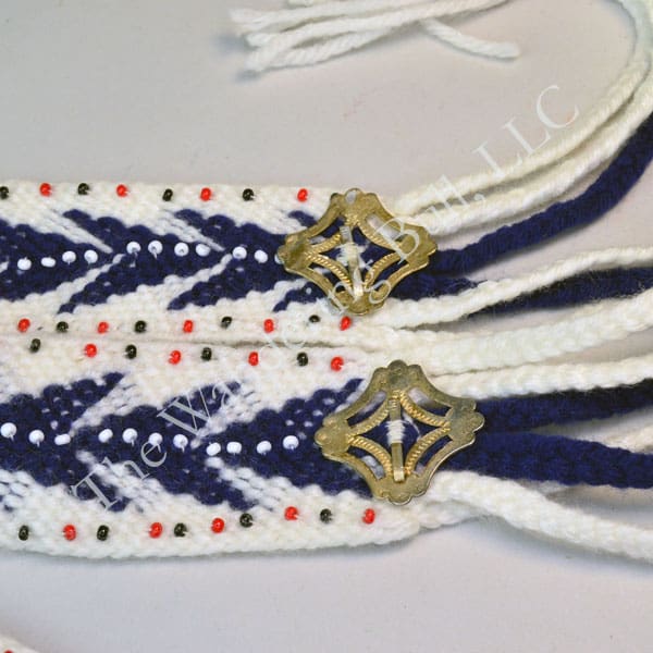 Sash Handwoven with Beads