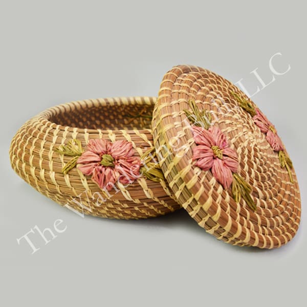 Pine Needle Basket Floral