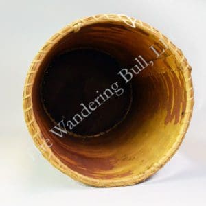 Birchbark Basket Round inside