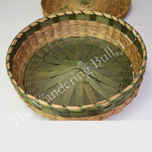 Basket Large Sewing with Pincushions inside