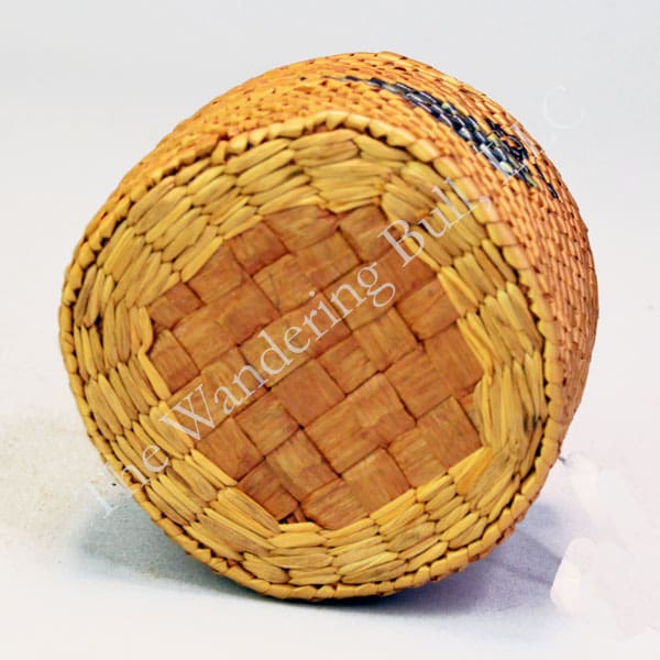 Basket Makah Lidded Antique 2.5 inch