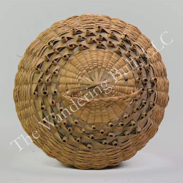 Basket Sweetgrass Footed