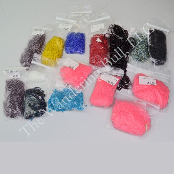 Bead Lot Assorted 11/0 Seed Beads