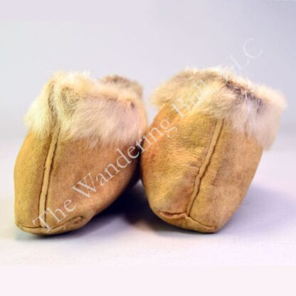 Moccasins Child Moosehide Pucker Toe back