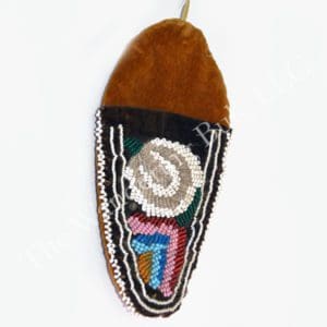 Pouch Beaded Toe Flap