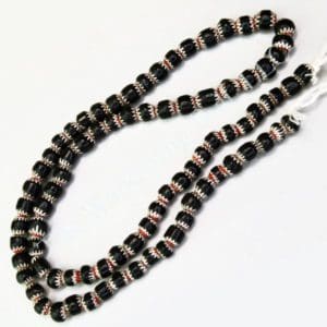 Chevron Beads India Black