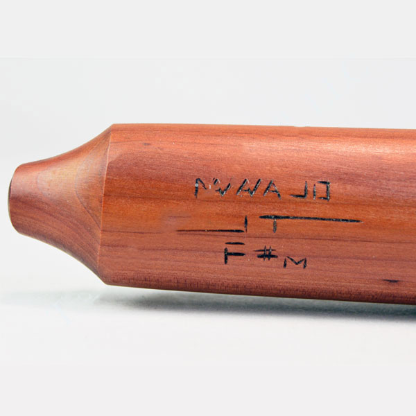 Cedar Flute Eagle Effigy