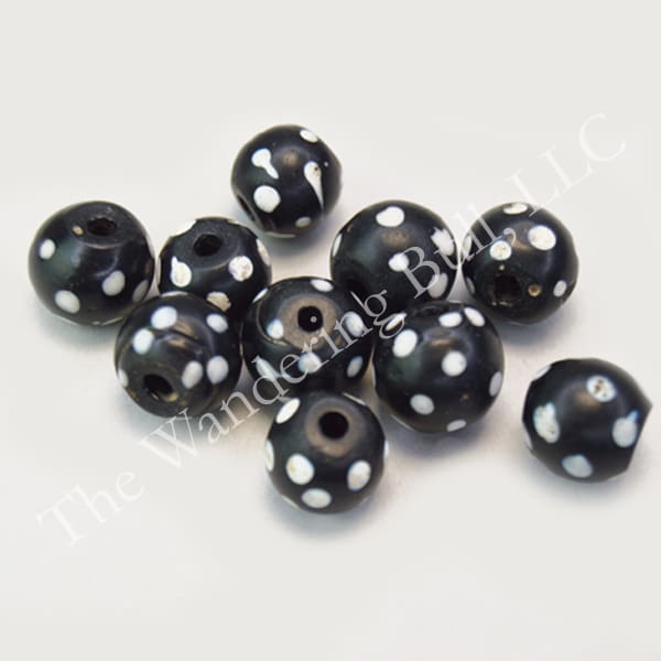 Trade Beads-Antique Black Skunk