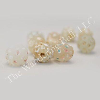 Trade Beads-Antique White Skunk a