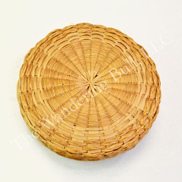 Basket Round Sweetgrass Ash