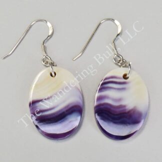 Wampum Medium Freeform Earrings