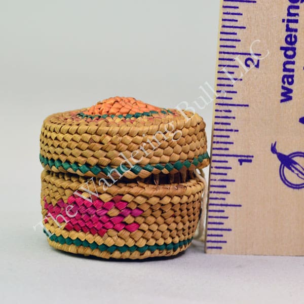 Basket Mini Nootka Style measure