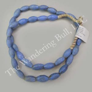 Trade Beads Blue Russian Oval