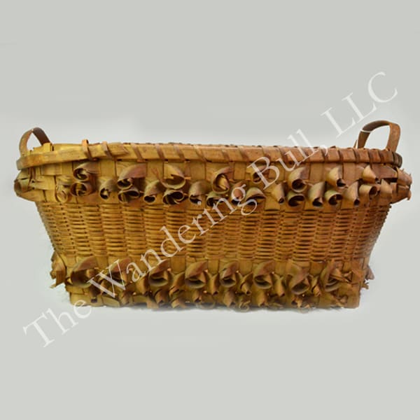 Basket Fancy Ash with Handles