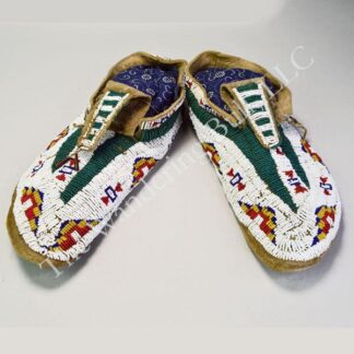 Moccasins Antique Lakota Style