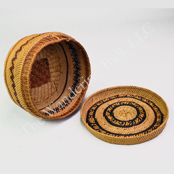Basket Makah Style with Cover