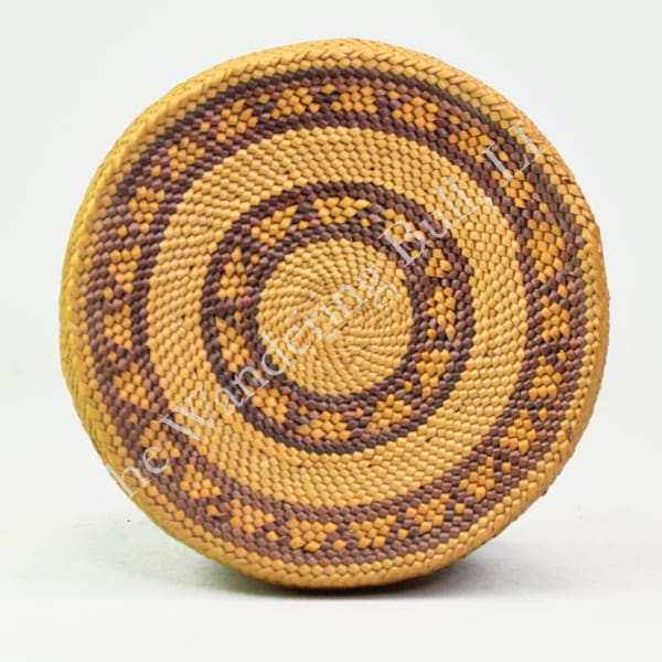 Basket Makah Style with Cover top