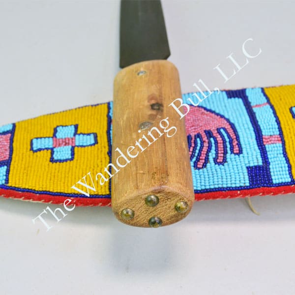 Knife Sheath Blackfoot Style with Dagger handle