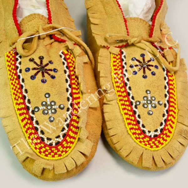 Moccasins Cree Style Soft Sole