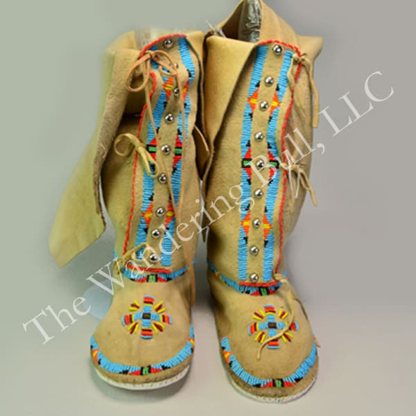 Moccasins Kiowa Style Boots