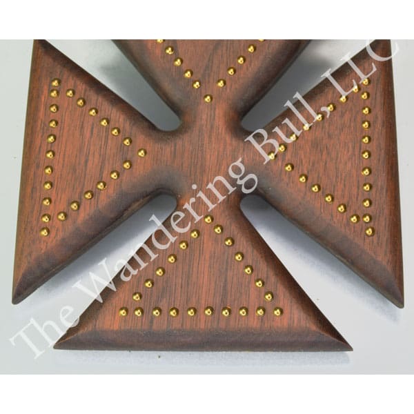 Mirror Board Mahogany Square Cross