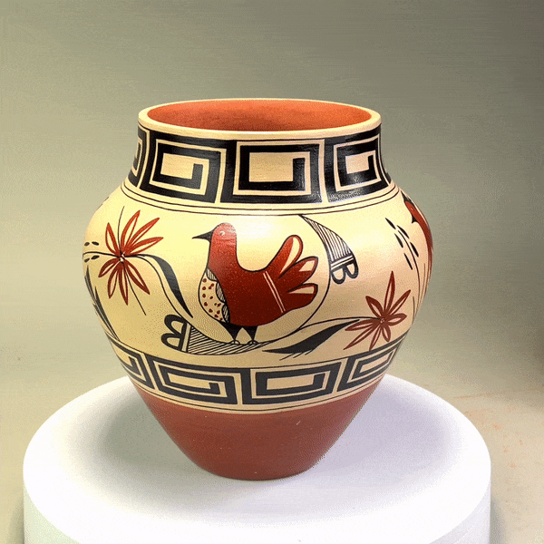 Pottery Large Vase Jemez