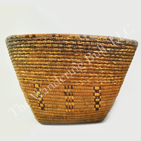 Basket Antique Salish Style b