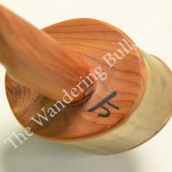 Rattle Horn Carved Handle