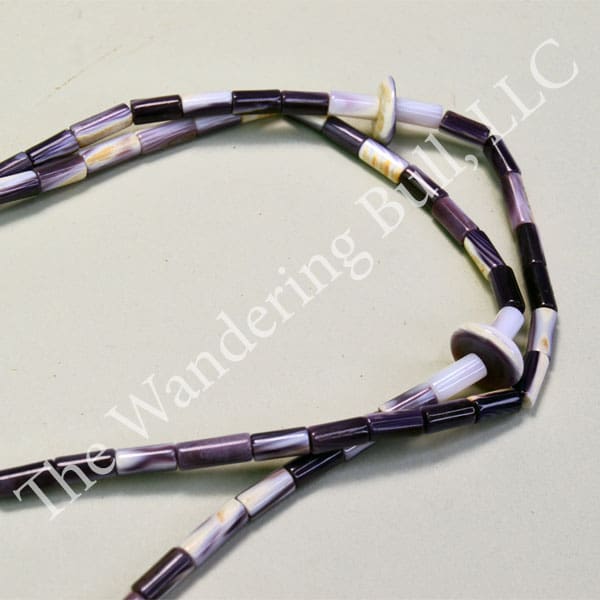 Knife Sheath with Real Wampum