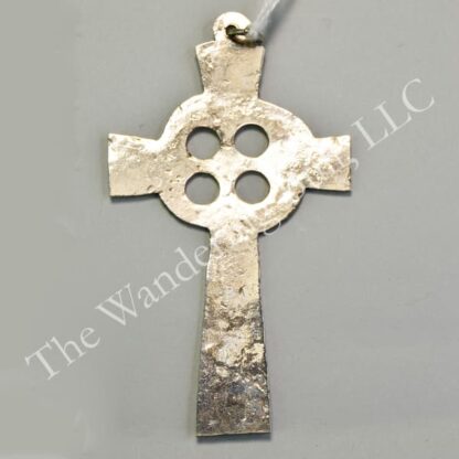 Pendant Fancy Stamped Cross back