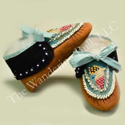 Moccasins Iroquois Style Youth a